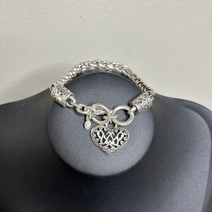ESPECIALLY YOURS Retired Premier Designs Bracelet Heart Charm